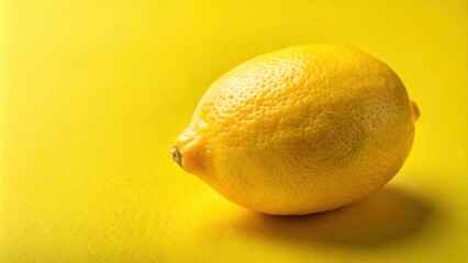 Close-up of a fresh and vibrant lemon, citrus fruit, yellow, sour, healthy, organic, vitamin C, bright, juicy, tropical
