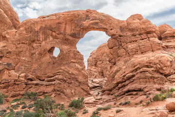 Turret Arch in Arches National Park, Utah, United States © dvlcom