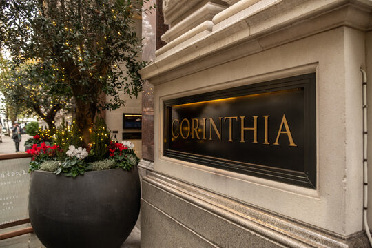 LONDON- Corinthia Hotel, Whitehall. Luxury 5 star spa hotel in Westminster