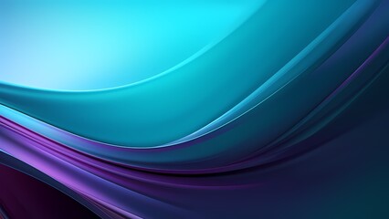 Fototapeta premium Abstract Blue Wave Design with Flowing Motion and Soft Curves