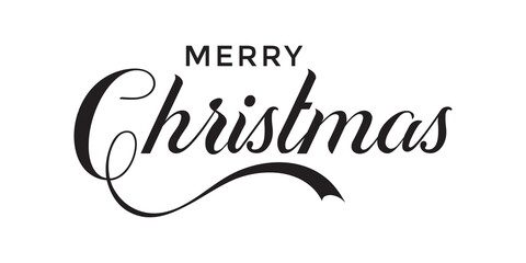 Merry Christmas, Typography, Calligraphy, Poster, Banner,  
