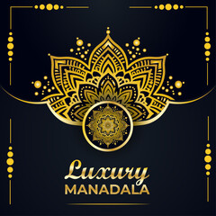 Creative Luxury Mandala Design Template