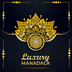 Creative Luxury Mandala Design Template