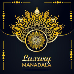 Creative Luxury Mandala Design Template
