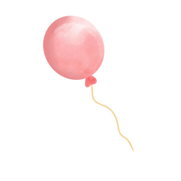 Pink balloon