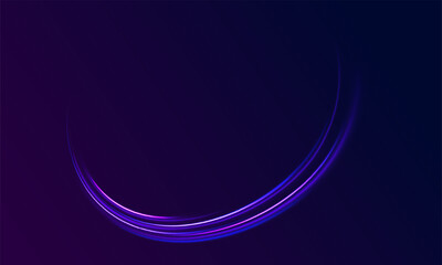 Futuristic dynamic motion technology. Png, neon, line, blur, beam, ray, abstract, energy. Neon color glowing lines background, Glowing wave swirl, impulse cable lines. High-speed light trails effect. 