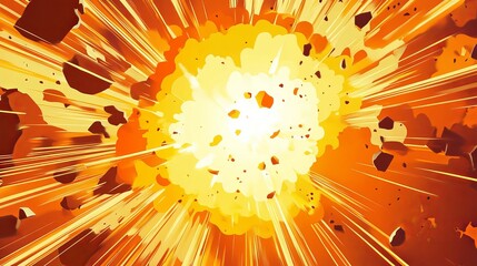 Cartoon Explosion for Comic Templates