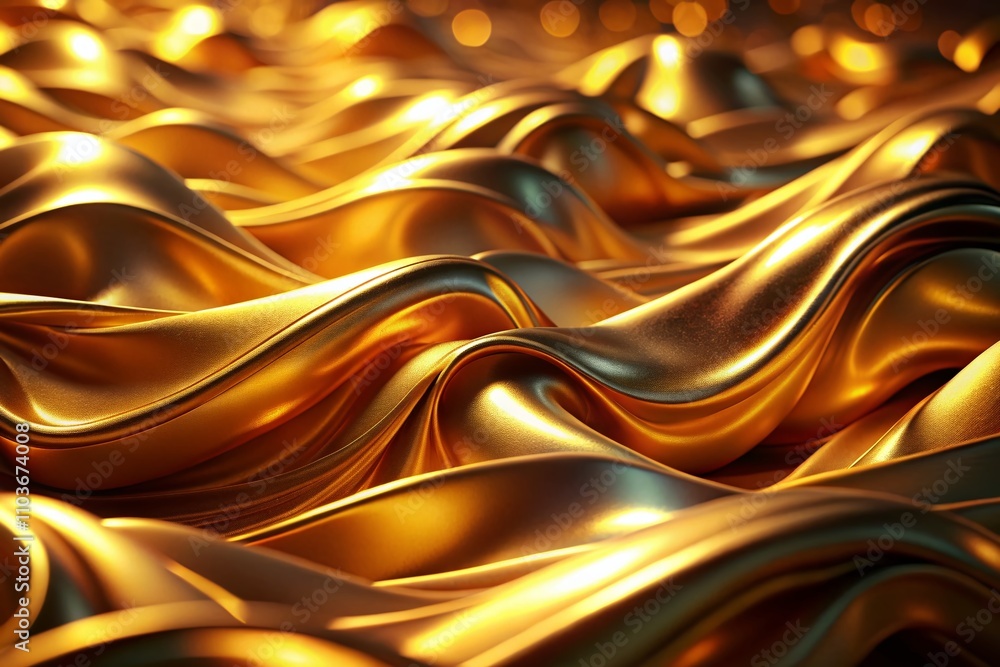 Aufkleber luxurious abstract golden background with mysterious shiny texture ideal for sophisticated design an