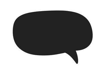 Chat Speech Bubble Message Text Cloud Vector Shape