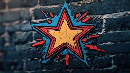 Retro Comic Style Boom logo