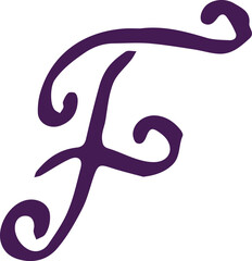 Obraz premium English Alphabet Beautiful Icon and Colorful Design