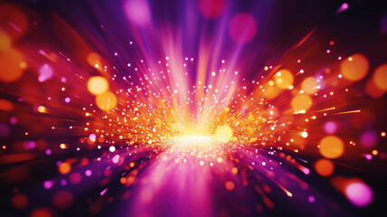 Obraz premium Colorful fireworks lighting up the night sky