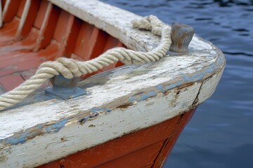 Fototapeta premium Nautical ropes and fasteners