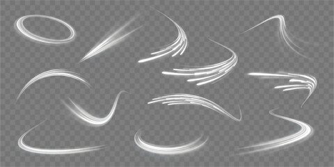Iight background, speed, wavy, swirl,curve,speedy,vector. Abstract background rotational border lines. Neon stripes in the form of drill, turns and swirl.
