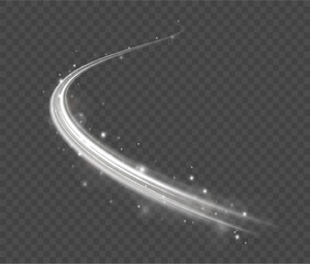 Racing cars dynamic flash effects city road with long exposure. Horizontal speed lines connection vector background. Futuristic dynamic motion technology blue glowing lines air flow effect.   © ANATOLII