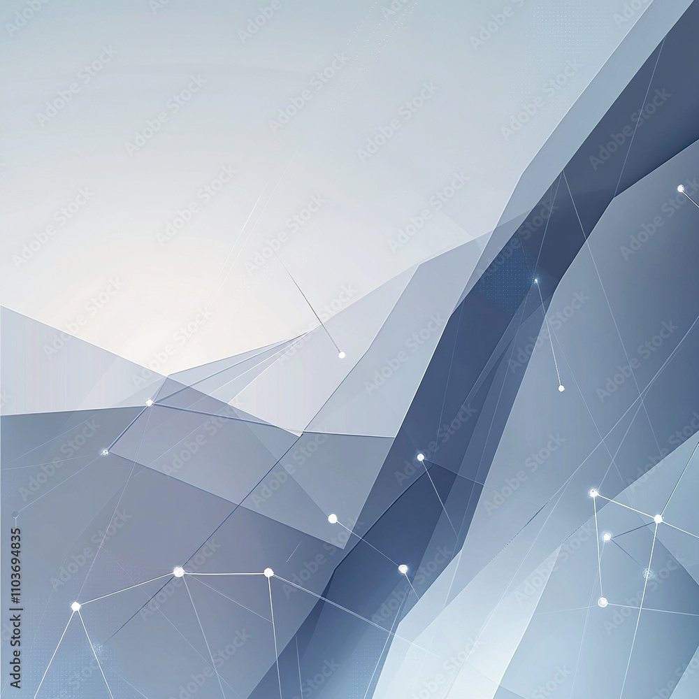 Poster Minimalistic vector background with soft gradients and abstract shapes, perfect for text overlay and versatile design use