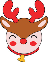 Organic Textured Christmas Stickers