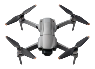 Drone isolated on white background