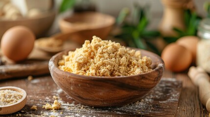 Vegan Egg Replacements: Tofu, flaxseed, and other plant-based options replace eggs in recipes, offering a vegan-friendly alternative for binding and texture in cooking and baking.
