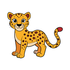 Jaguar cartoon vector design