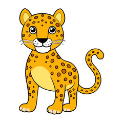 Jaguar cartoon vector design