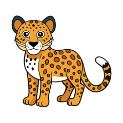 Jaguar cartoon vector design