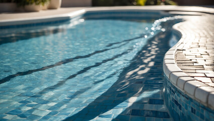 Obraz premium Sparkling Blue Water