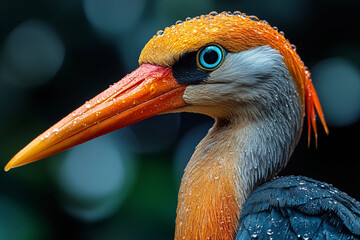 Elegant and poised, the stork stands as a symbol of grace and new beginnings. With its slender frame and striking plumage, this majestic bird embodies the beauty of wetlands and open skies.