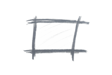 black pencil strip lines stroke, brush stroke color line on transparent background. abstract background.