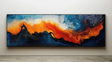 A bold abstract design with elegant textures and luxurious patterns, creating an impressive and marketable piece