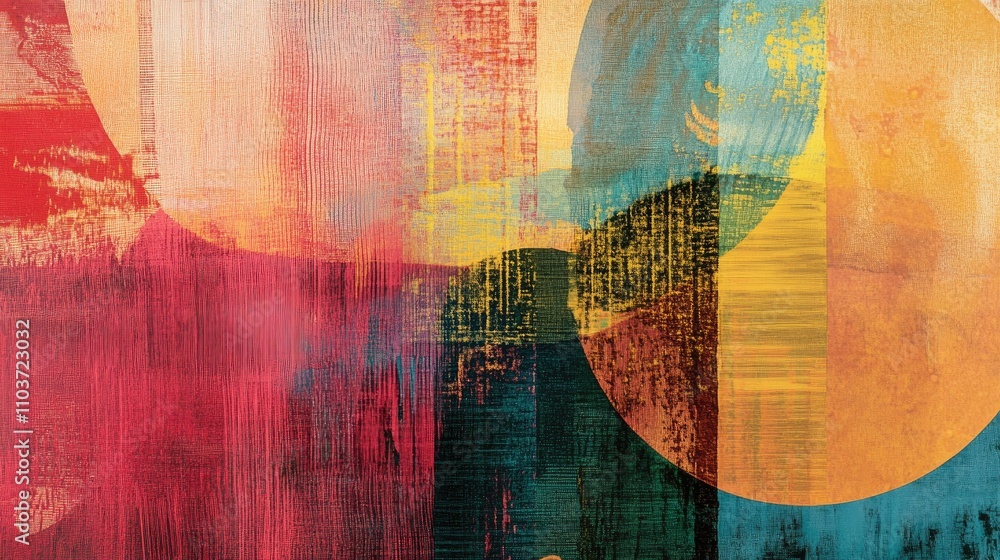 Aufkleber abstract art with elegant patterns and luxurious textures, designed to captivate art enthusiasts and
