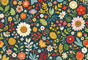 seamless floral pattern