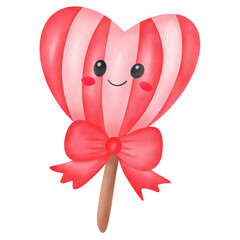 Colorful Swirl Lollipops