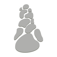 Stone Path Texture Illustration