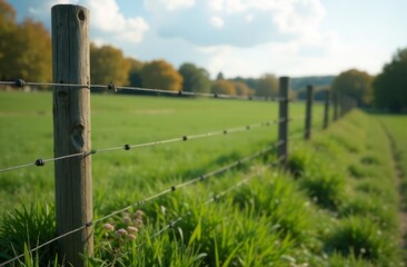 fence and grass