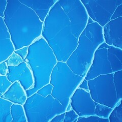 Blue ice texture background with a geometric pattern and frosty effect, frosty scenery, frozen water, geometric patterns, frosty effect