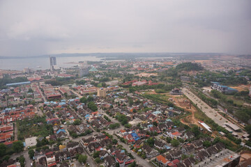High View at Batam City Indonesia