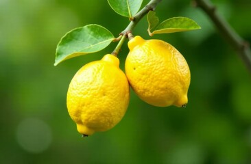 lemon on tree