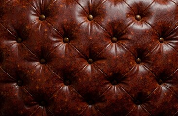 brown leather upholstery