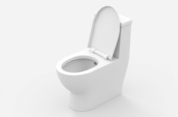 White toilet 