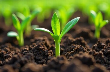 Fototapeta premium young green plant