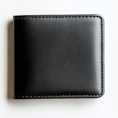 black leather notebook