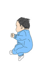 cute baby sleeping cartoon png
