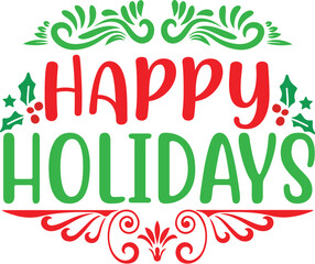 Christmas stickers Design 