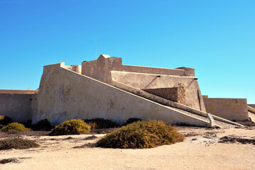 The Fortress of Sagres, also known as the Castle of Sagres Algarve Portugal