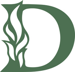 English Alphabet art color signs letters design