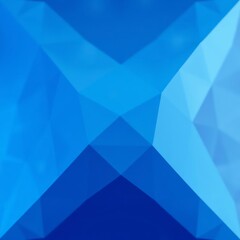 Abstract geometric blue background polygonal wallpaper concept digital design 