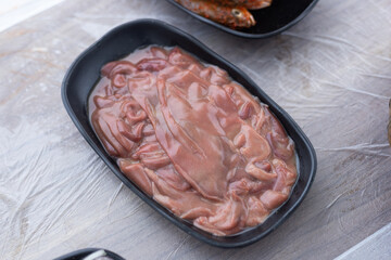 Pork loin on a plate