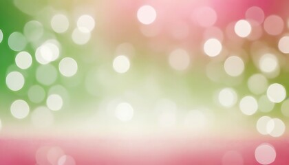 Obraz premium abstract bokeh background green and pink,circle, blur, blurred, bokeh, bubble, colourful, defocused, glowing, graphic, grey, 3