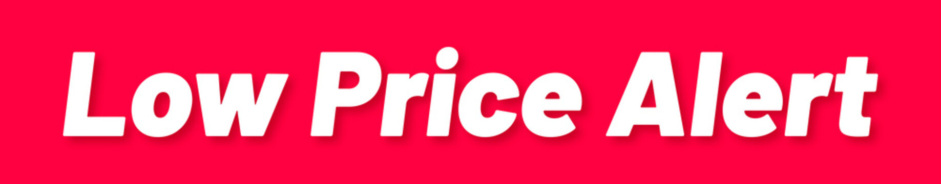 ow Price Alert Stamp, Red Background with ow Price Alert Word Rubber Stamp Banner